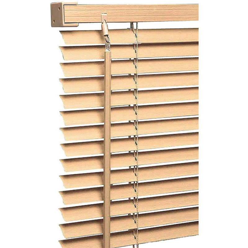 My Home Store Sheer  PVC window Venetian Blind Blinds Easy Fit Trimmable Fittings Window Treatment, Natural