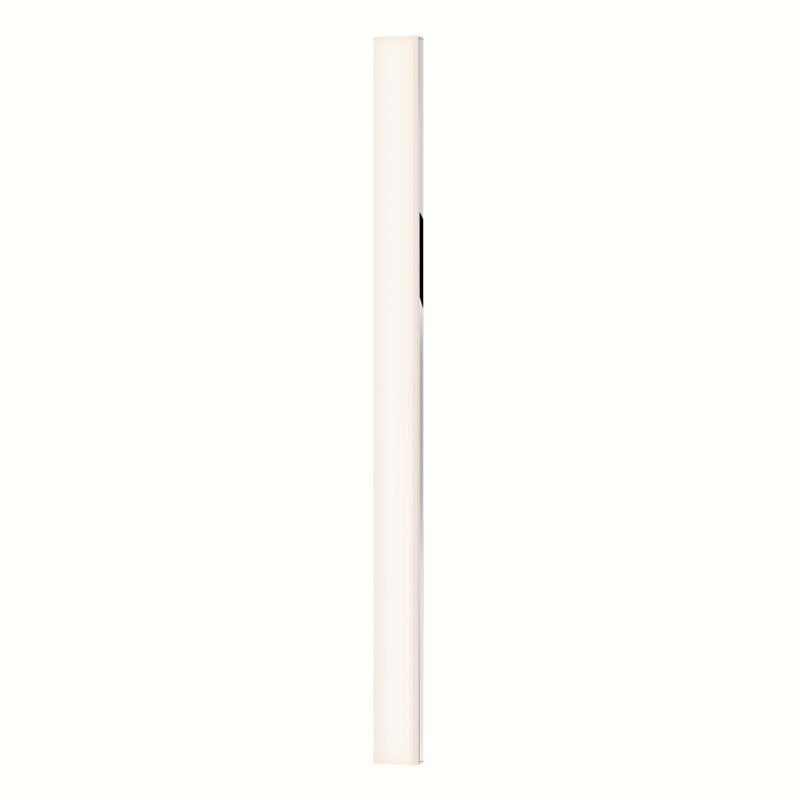 Éclairage pour meuble-lavabo à DEL mince - Chrome poli, 3'' H X 48.25'' W X 1.75'' D
