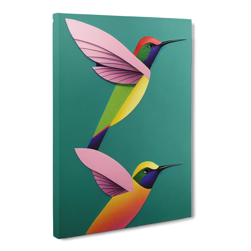 Armadeo Hummingbird Vol.3 - Wrapped Canvas, 60cm H x 40cm W x 3cm D