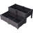 Brown Self-Watering Raised Veggie Bed For Gardens - 4 Piece Polypropylene Made Reasonable Drainage Easy Assembly Managed Herb With Legs Anywhere Adequate Hole Arranged
