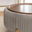 Repose-pieds rond avec rangement Miajah-425328110