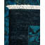 Tapis bleu nouvel âge 9 pi 10 po x 8 pi 1 po Corina