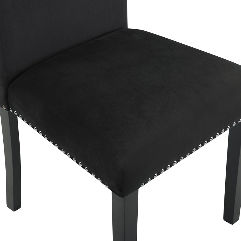 Ensemble repas pour 4 personnes Ebeling, Noir