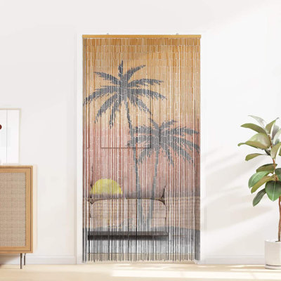 Insect Door Curtain Bamboo