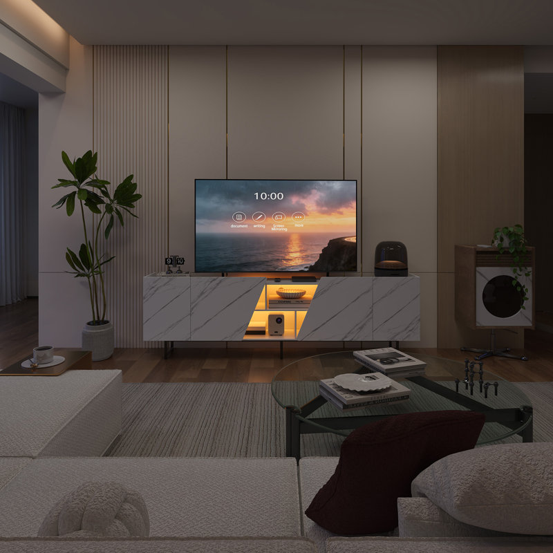 Unfinished TV Stand for TVs up to 88"