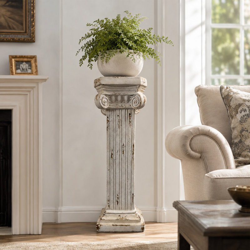 Support pour plante à colonne romaine