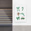Cheerful Holiday Elements Abstract Contemporary Christmas Tree Winter Landscape Wall Art Print 1 Piece Wrapped Canvas Wall Art-339668163