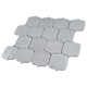 Mirabella 3" x 4" Glass/Natural Stone/Ceramic Grid Mosaic Tile