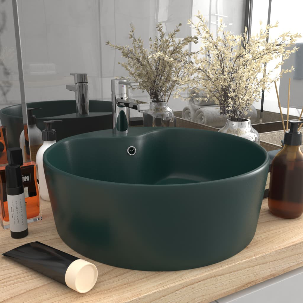 Mccree Bathroom Luxury Ceramic Countertop Basin