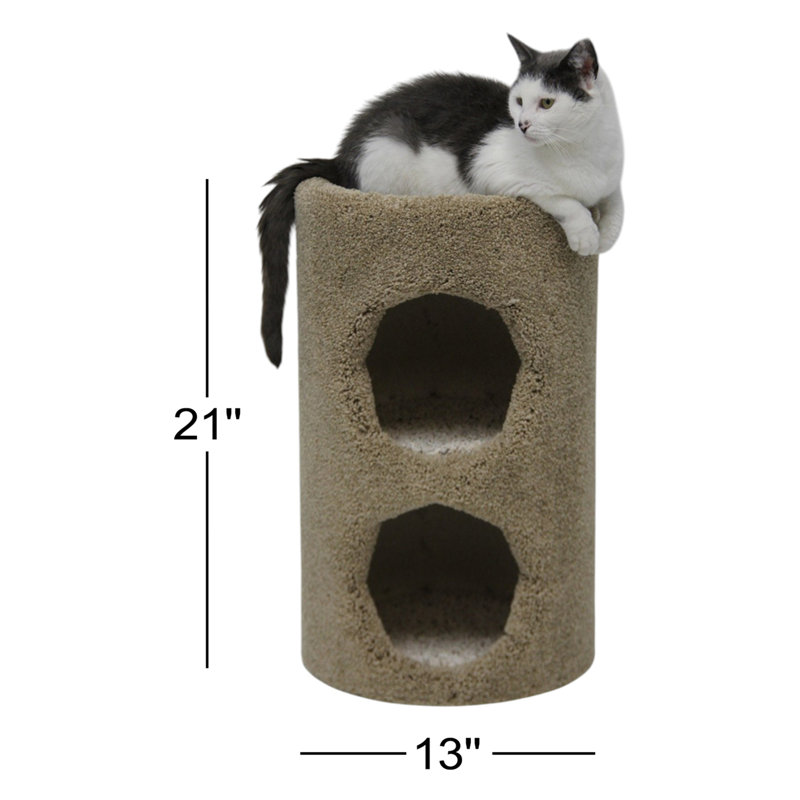Condo pour chat 21" à deux étages Isabelle