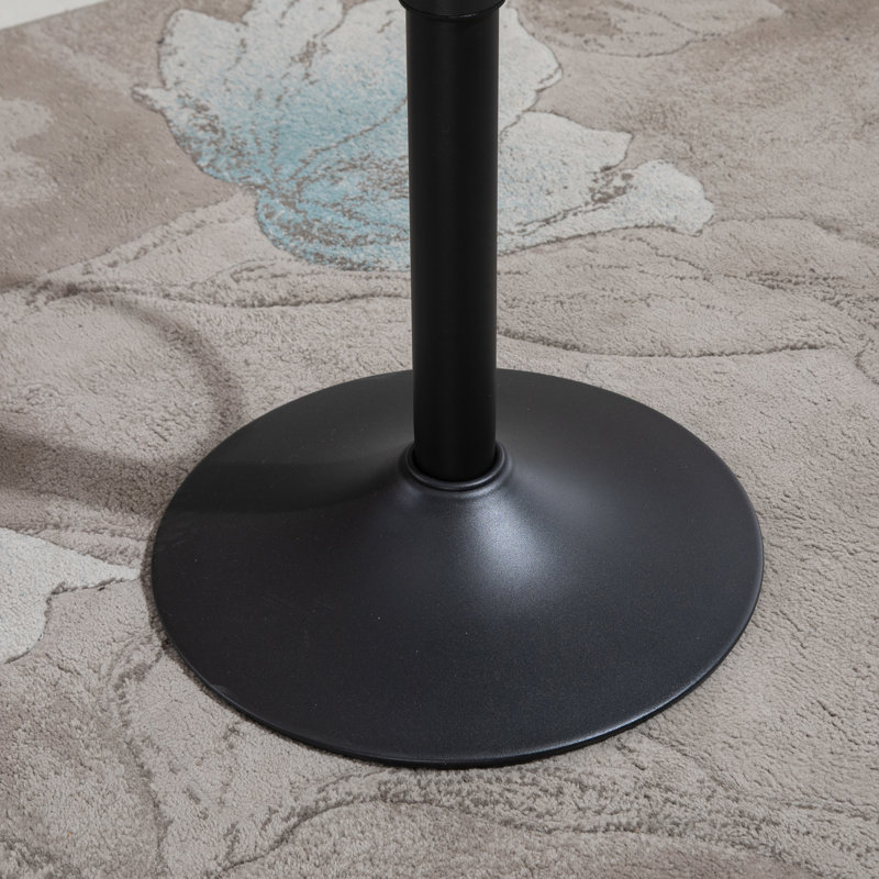Tabourets pivotants réglables en lin pour cuisine et bar