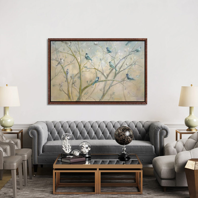 Spring Gathering by Danhui Nai - Gallery-Wrapped Canvas Giclée on Canvas, 101.6 cm H x 152.4 cm W, Framed Print without Mat