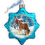 Keepsake 2'' Handmade Glass Holiday Shaped Ornament