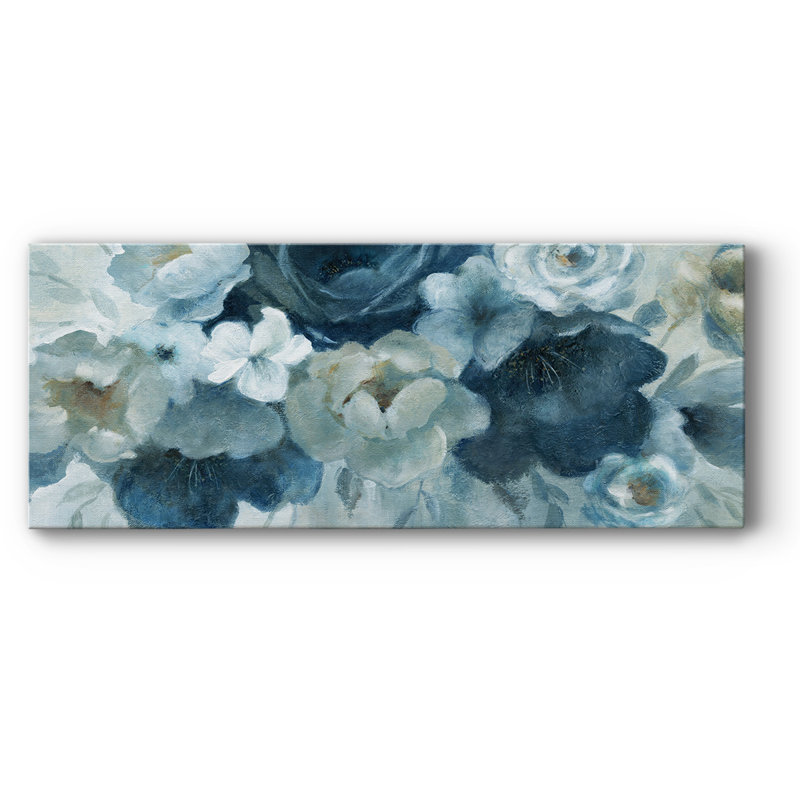 " Blue On Blue ", 8" H x 20" W x 1.5" D