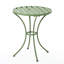 Ensemble de bistro 3 pièces en métal, extérieur, fer et eau, siège de 23,95 po, table haute, 16,25 po de profondeur, thermolaqué, 30 po et 18 po