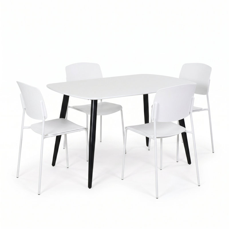 Surgoinsville Dining Set, White