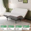 Lit réglable avec matelas hybride de 12 po, massage, télécommande sans fil, contrôle des applications, gravité zéro, éclairage sous le lit, ports USB et de type C des deux côtés-91376037
