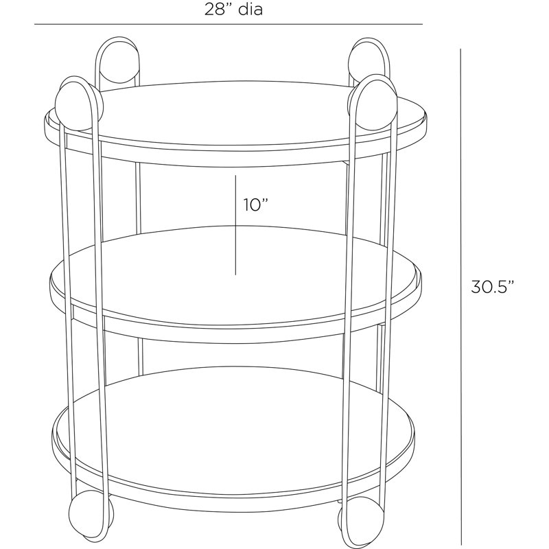 Carlita End Table