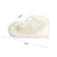 Steven Heart Shaped Super Soft Handmade Shag Sheepskin White Rug-49709726