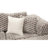 Boneless Modular Sofa with Movable Ottomans and Plush Velvet Comfort-1283153925