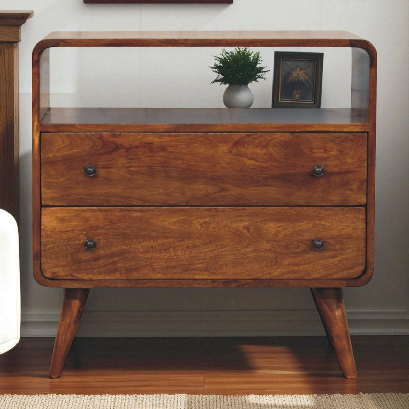 Curved Nordic Charm Console