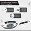 Buckingham Stainless Steel Frying Sauté Pan 26 cm