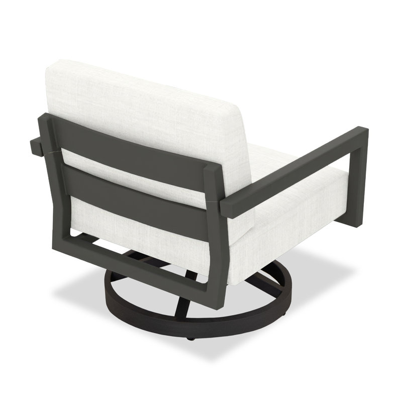 Pacifica Outdoor Rocker Chair, Canvas Natural Sunbrella® Canvas, Slate