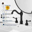 2-handle Bathroom Faucet with Drain Assembly-79721071