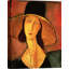 Portrait Of Jeanne Hebuterne by Amedeo Modigliani - Wrapped Canvas Painting-2134262824