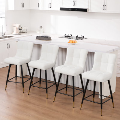 Tabouret de bar pivotant 26 po