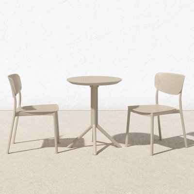 Farrah 23.6'' Round 2 - Person Bistro Set