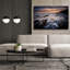 "Epic Graffiti" Sunset at Two Lights "par Rick Berk, art mural sur toile