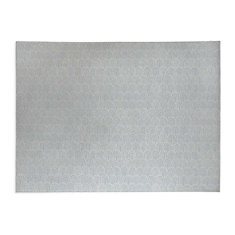 Rolling Hills Kids Play Mat, Slate Blue/Blue, Rectangle 4' x 6'