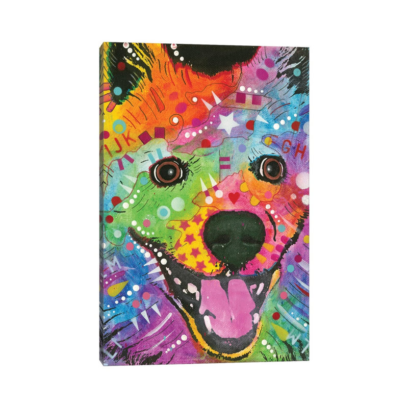 Eskimo Dog by Dean Russo - Wrapped Canvas Print, 20.32 cm H x 30.48 cm W