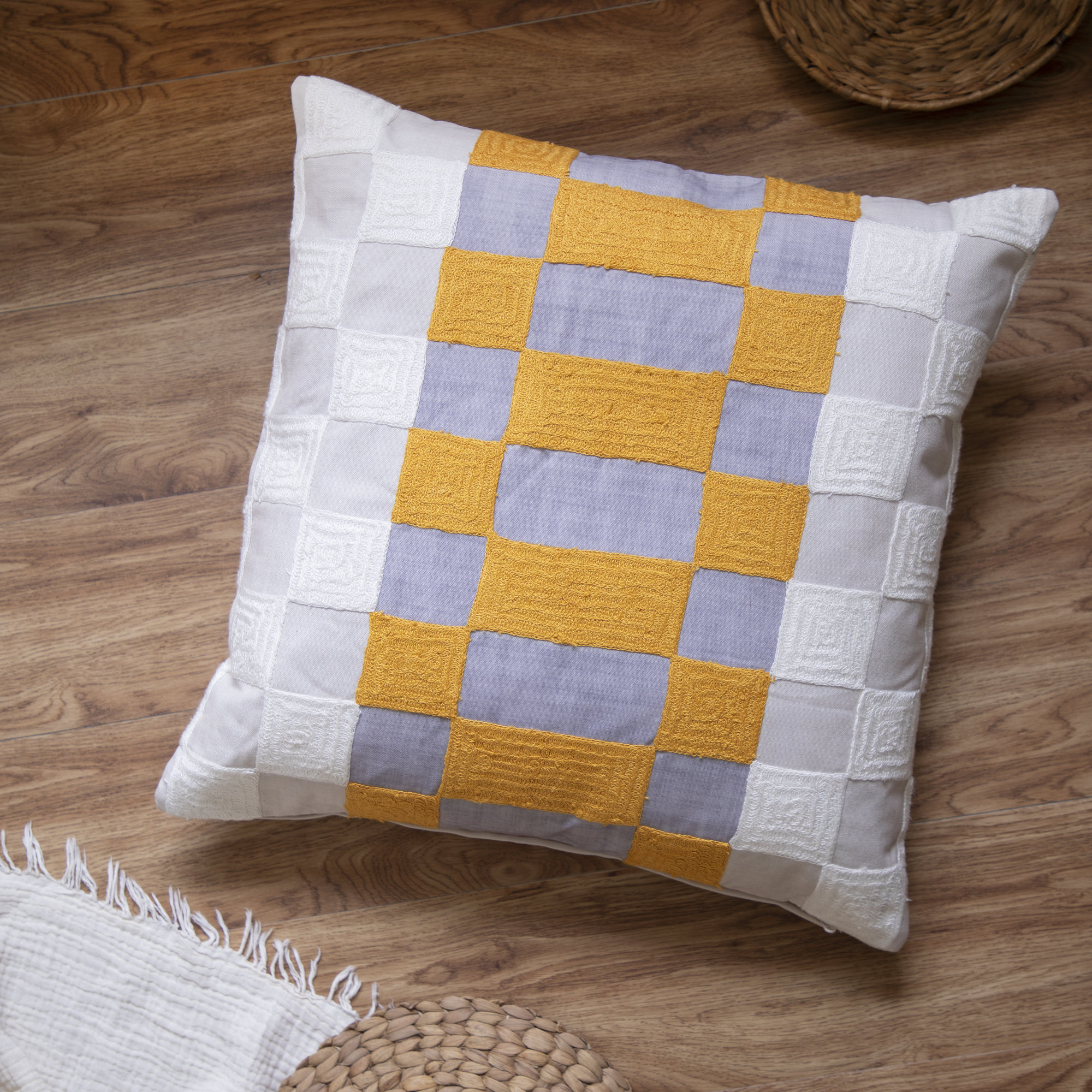 Textured Throw Pillow - Thumbnail 2