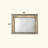 Dark Champagne Finish Mirror W/Led