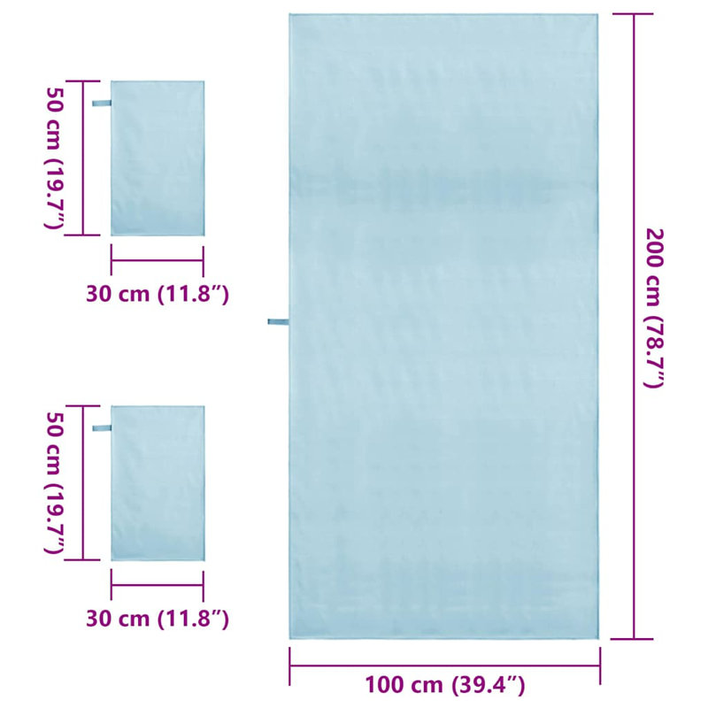 Mulit-Size Set, Blue