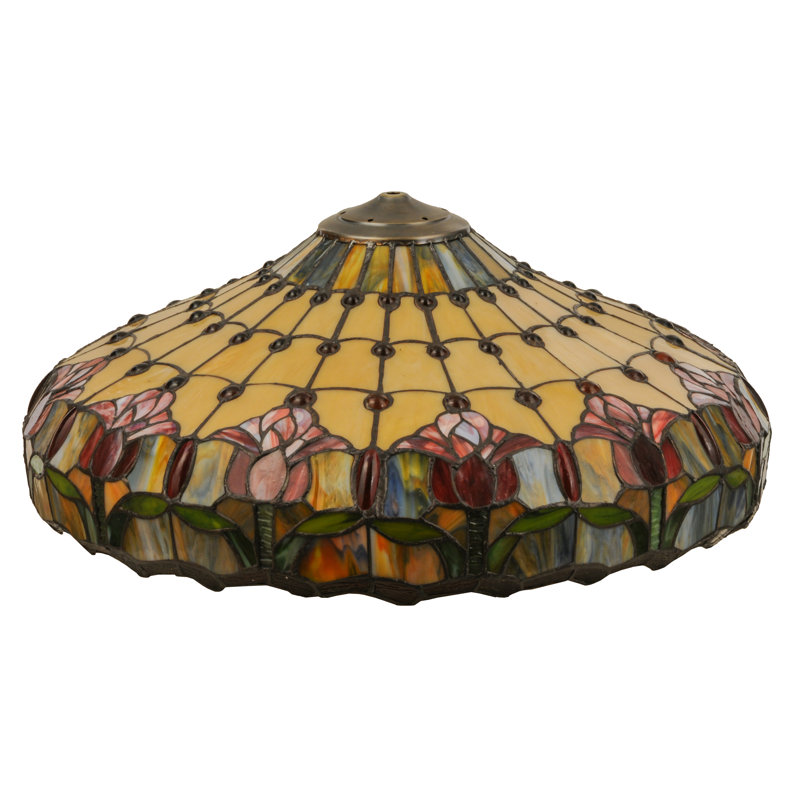 Abat-jour tulipe colonial 22 po