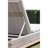 Bowker Outdoor Metal Chaise Lounge , Cushion Included