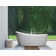 Dune 68'' x 34'' Freestanding Soaking Solid Surface Bathtub