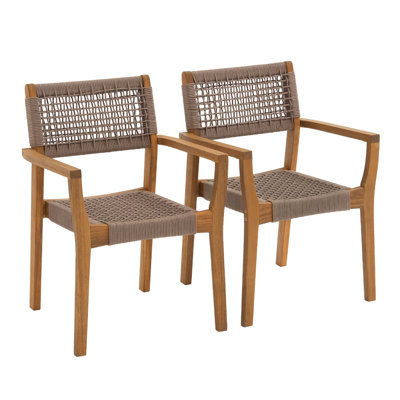 Chaise de salle à manger d'extérieur Bennett