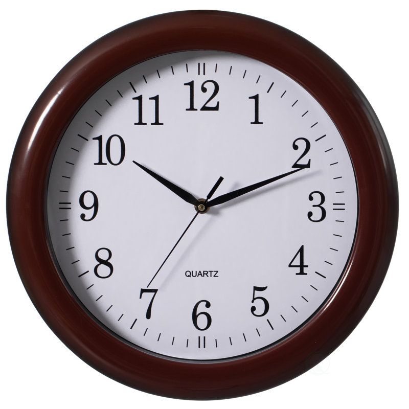 Wall Clock, Brown