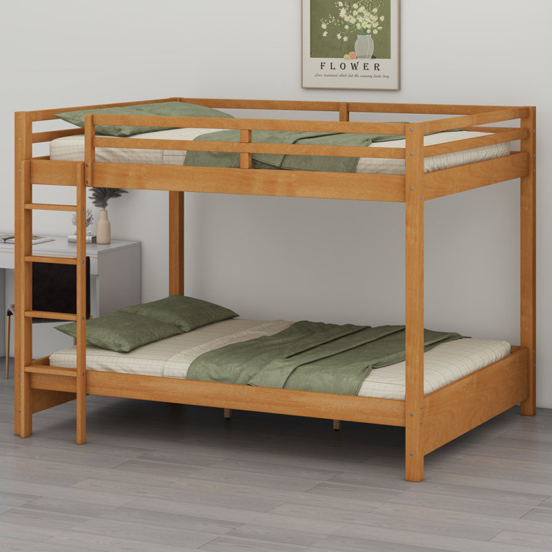Lit superposé en bois avec échelle, Bois