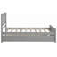 Lit plateforme simple avec lit gigogne-1230008765