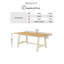 Blakeley Rectangular Trestle-Style Legs Wooden 6 Seater Dining Table - Inspired Farmhouse Style -514576708