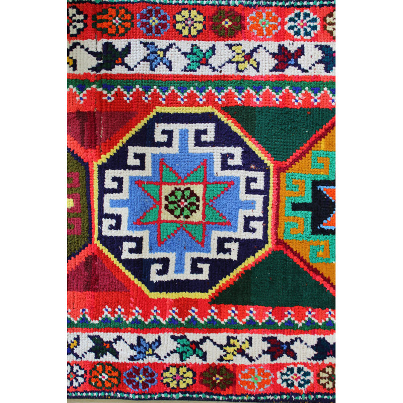 Herki One-of-a-Kind 2'7" X 12'2" Area Rug