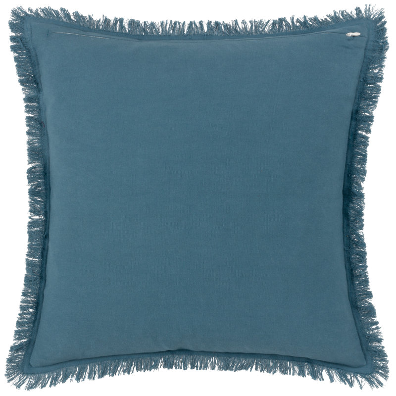 Gracie Square Cushion, Ink Blue