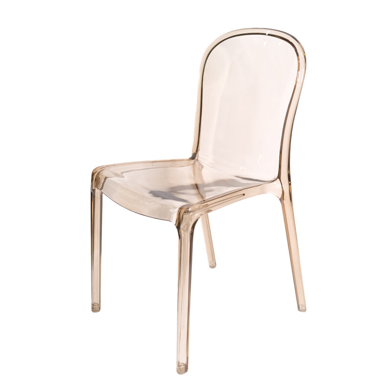 Gladystine 18'' H Stacking Side Chair, Yellow