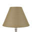 12" H x 18" W Empire Lamp Shade - (Spider Attachment) in Burlap Natural