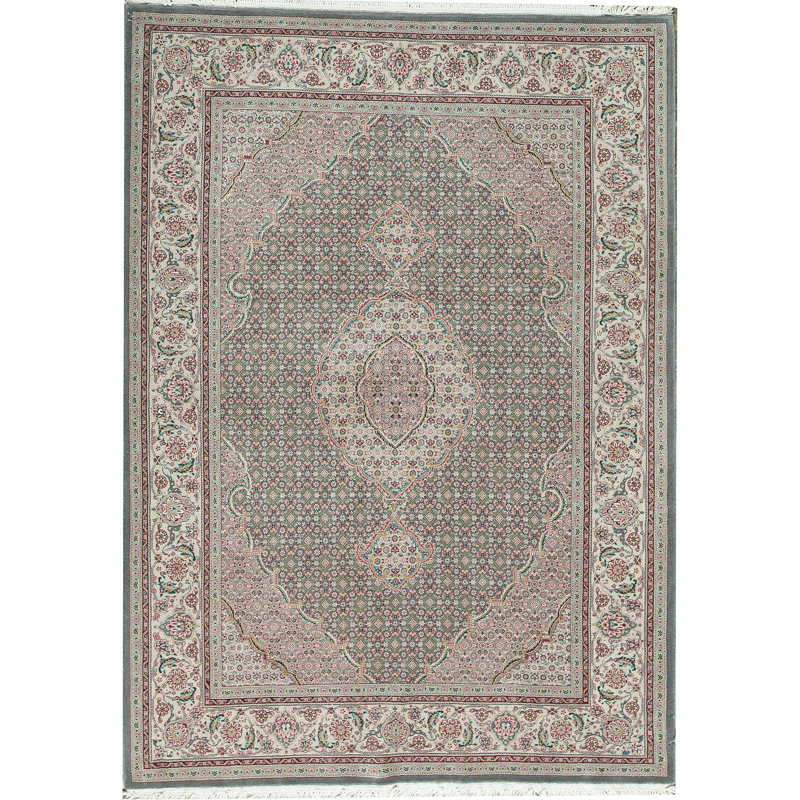 Shah Wool Floral Area Rug, Rectangle 7'9" x 9'9"